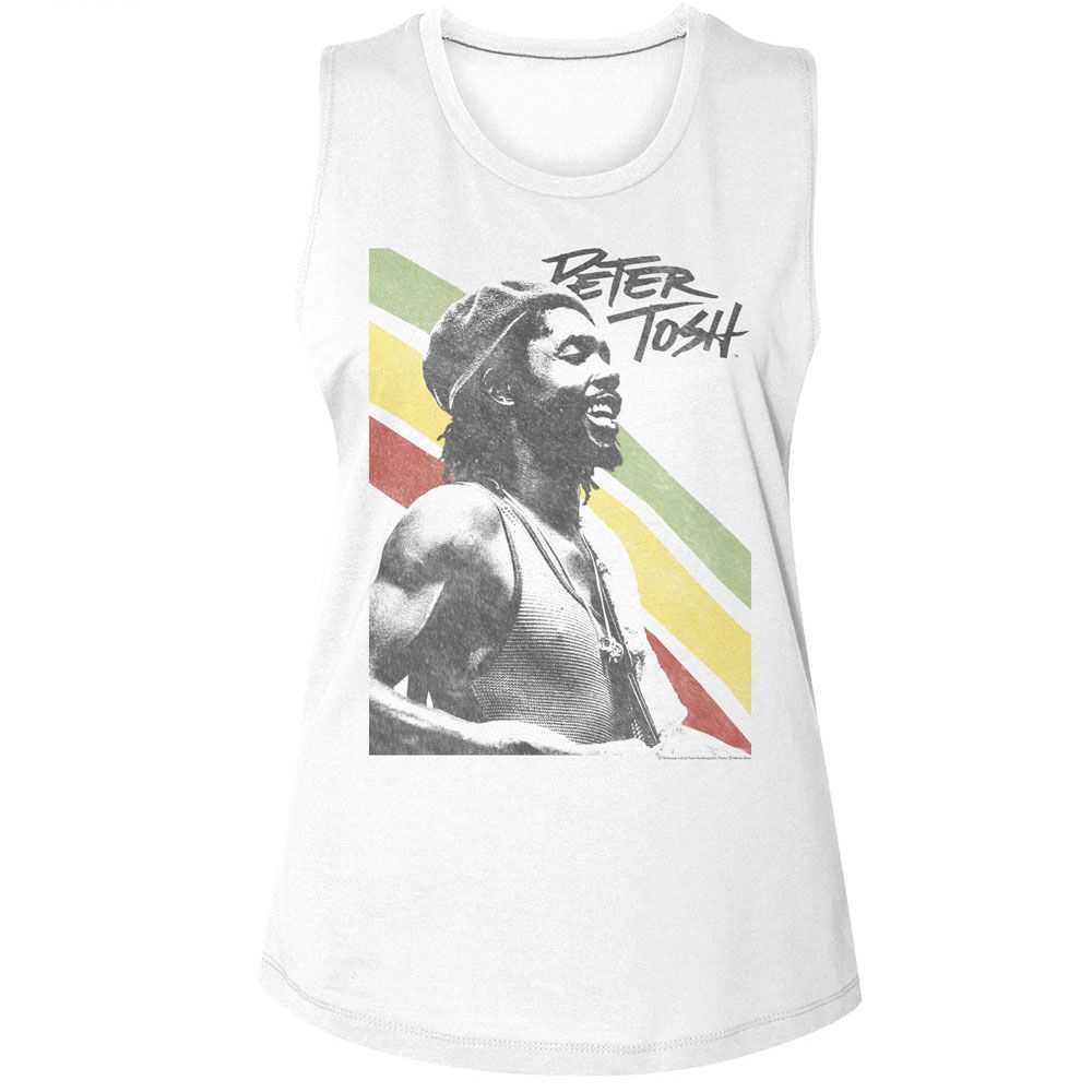 Peter Tosh - PETER TOSH RASTA STRIPES Adult Shirt