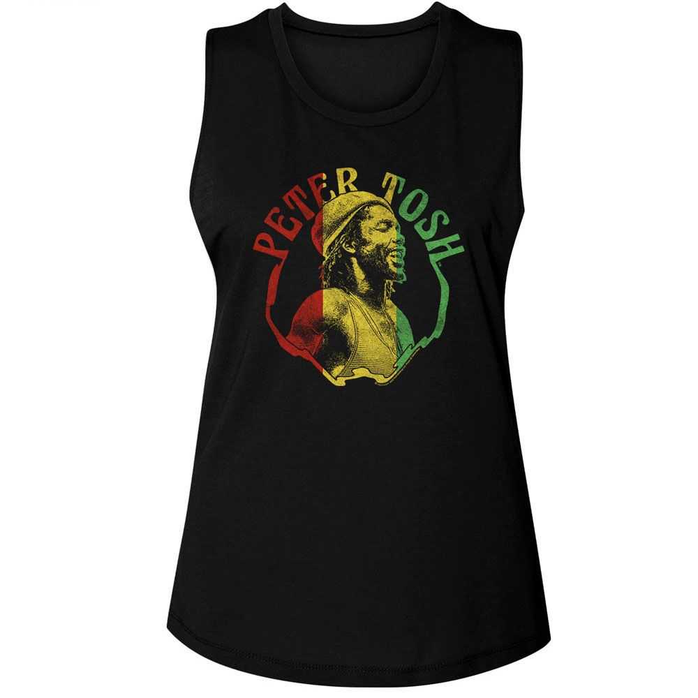 Peter Tosh - PETER TOSH RASTA COLORS Adult Shirt
