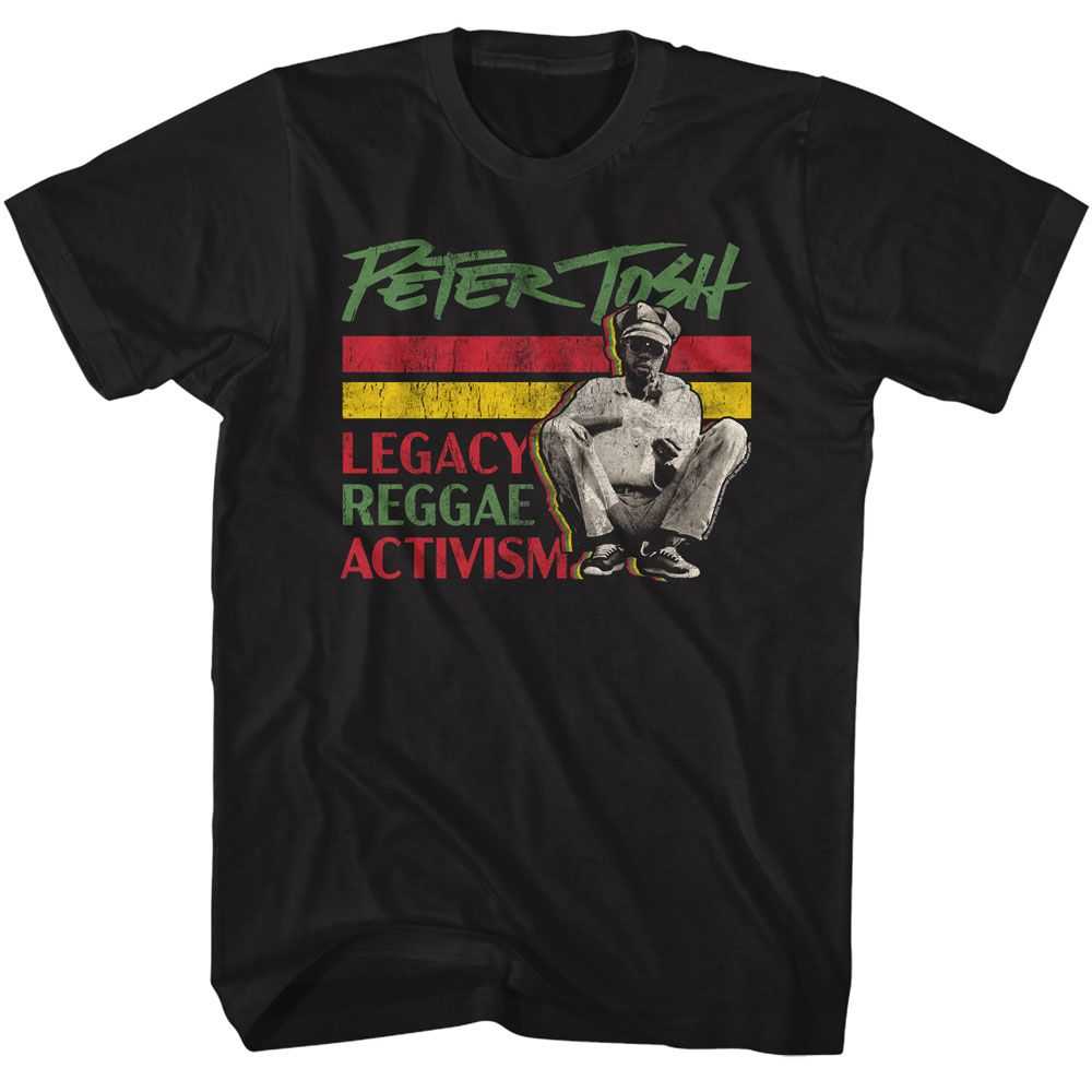 Peter Tosh - PETER TOSH LEGACY REGGAE ACTIVISM Adult Shirt