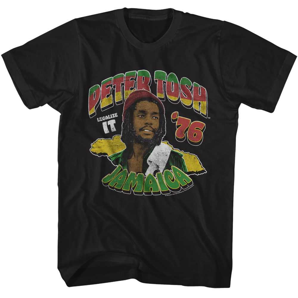 Peter Tosh - PETER TOSH LEGALIZE IT 76 Adult Shirt