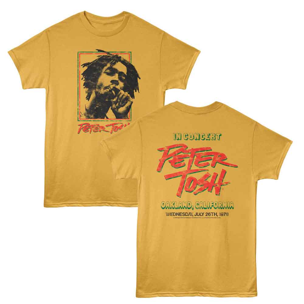 Peter Tosh - PETER TOSH OAKLAND 78 Adult Shirt