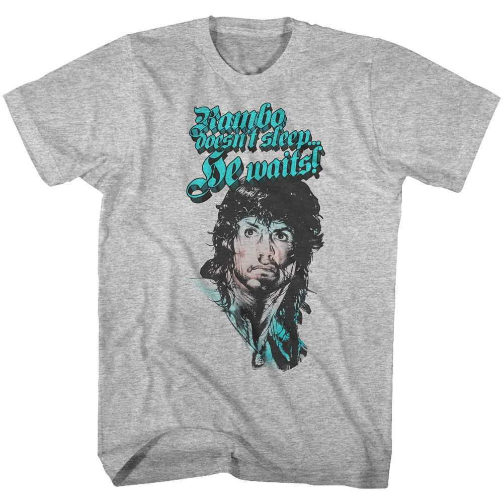 Rambo - RAIN ON YOUR FACE Adult Shirt