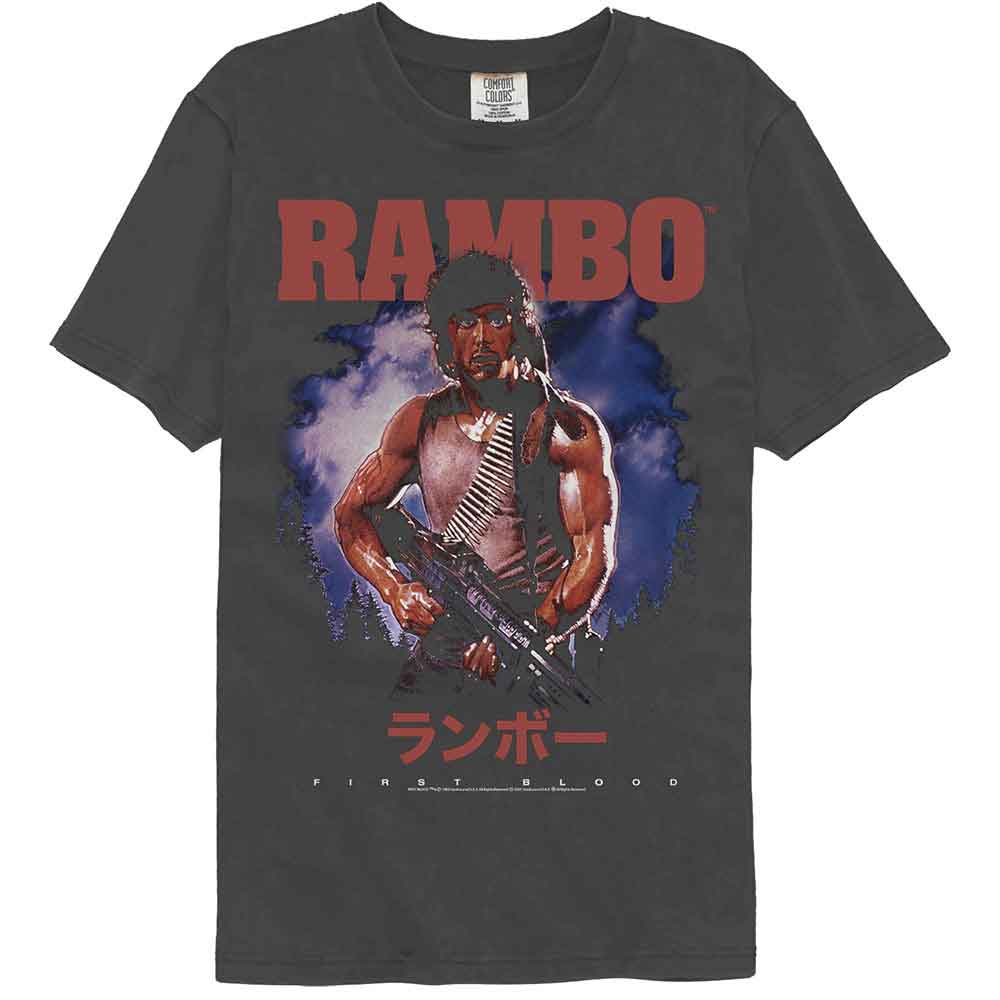 Rambo - RAMBO FIRST BLOOD JAPANESE Adult Shirt