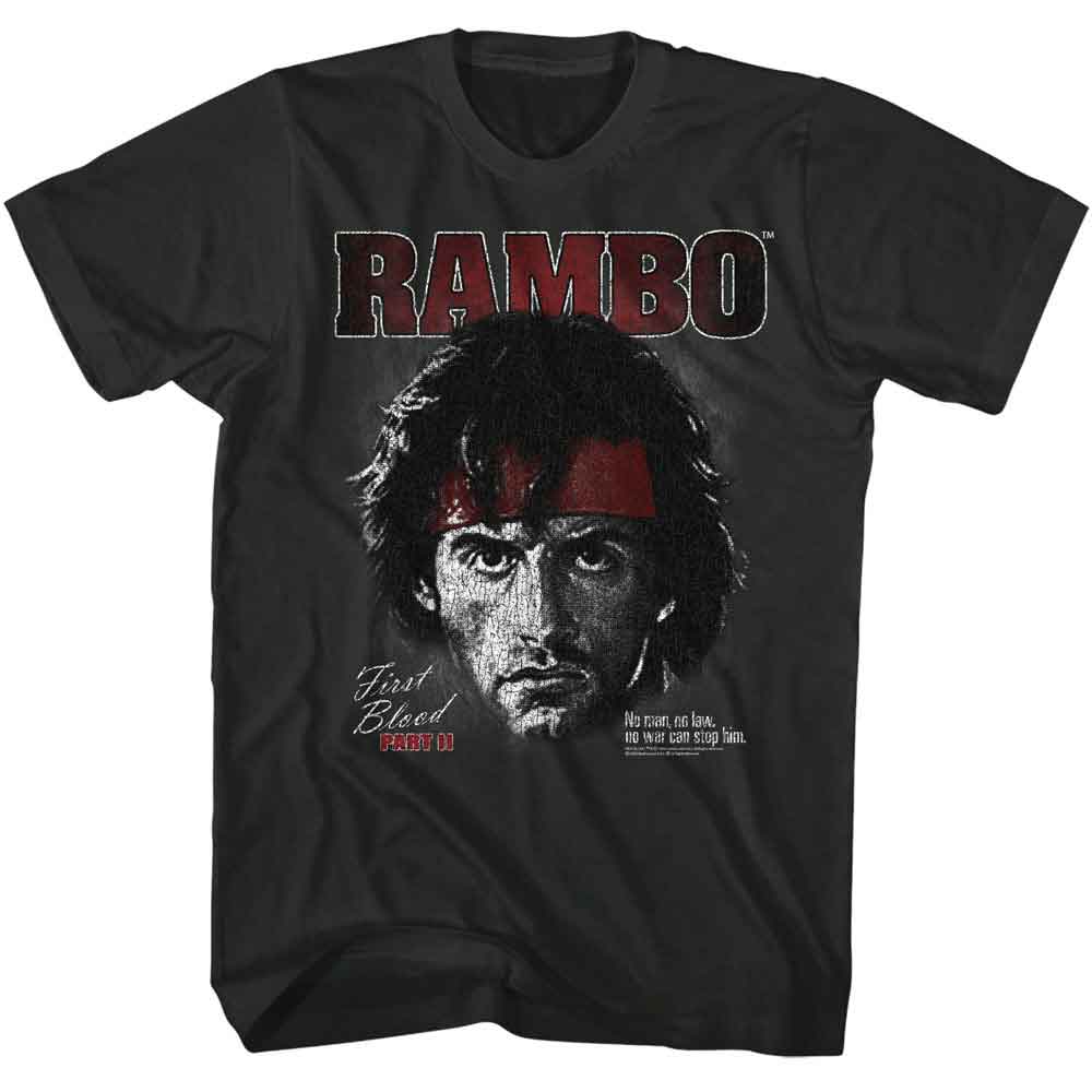 Rambo - RAMBO FIRST BLOOD PART 2 PORTRAIT Adult Shirt