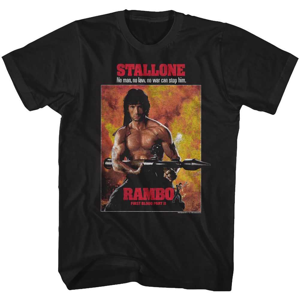 Rambo - PART II Adult Shirt