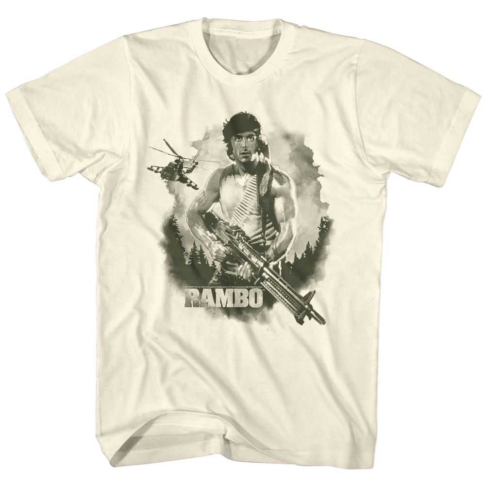 Rambo - WATERCOLOR Adult Shirt