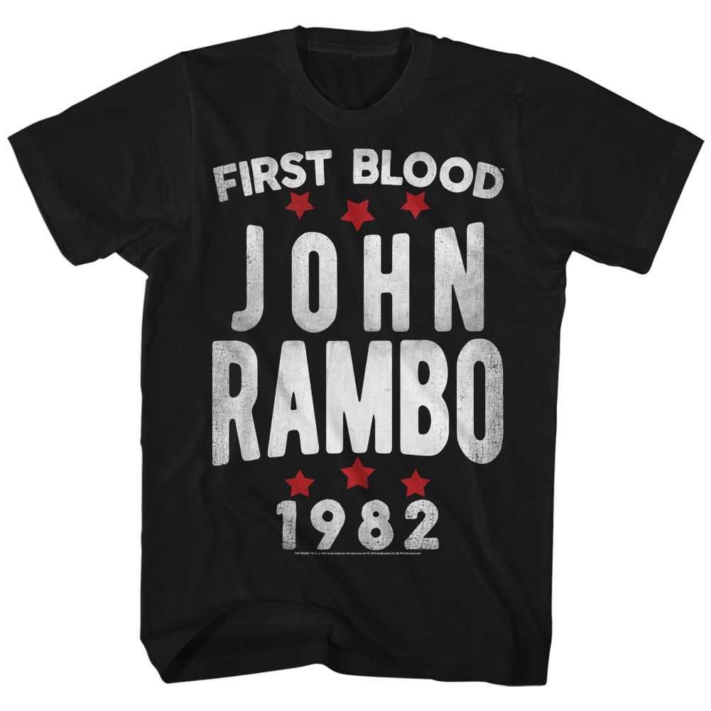 Rambo - STARS Adult Shirt
