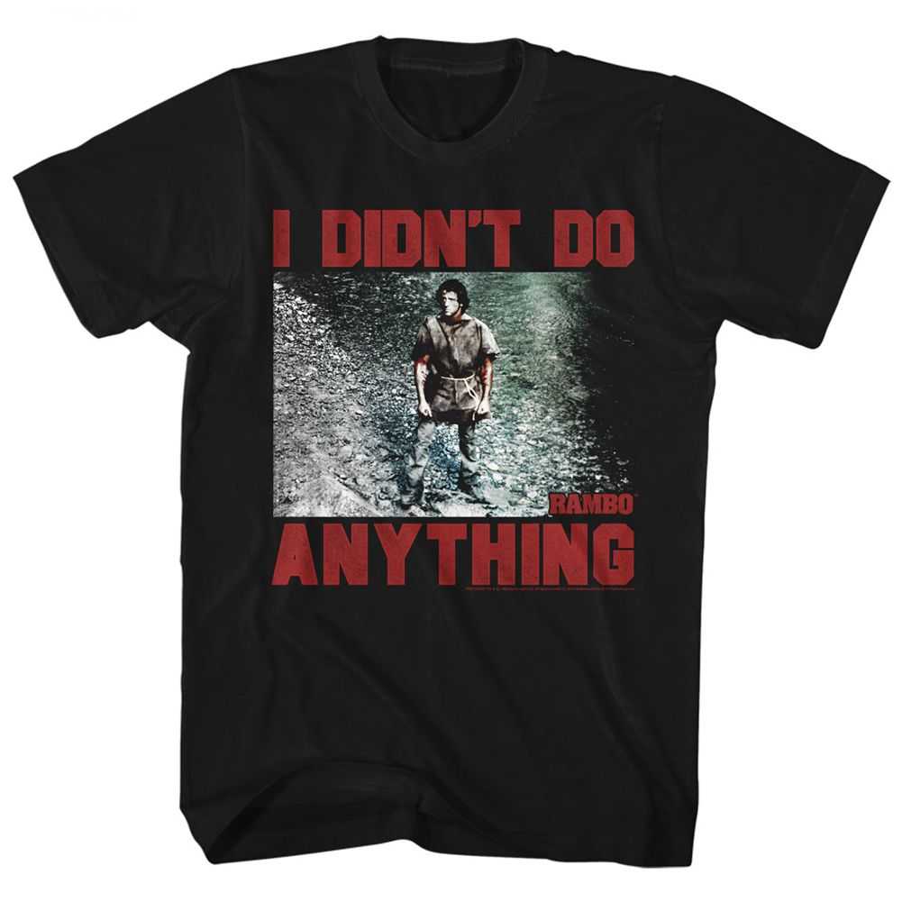 Rambo - DIDNT DO Adult Shirt