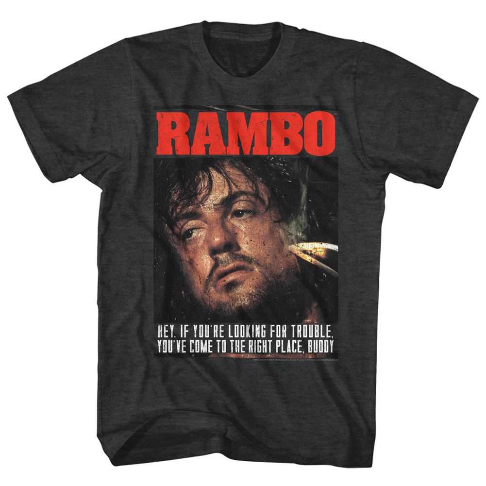 Rambo - GIMME DAT SIZZLE Adult Shirt