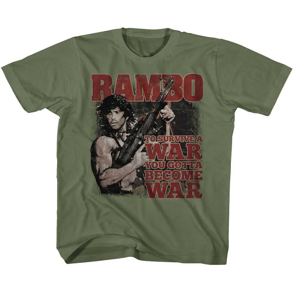 Rambo - BECOME WAR Youth Shirt
