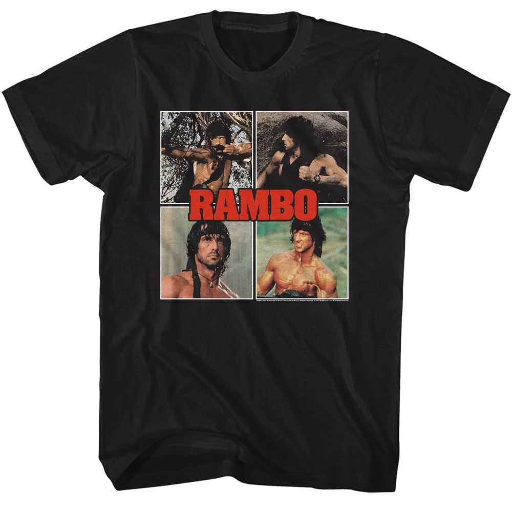 Rambo - RAMBO MULTI IMAGE Adult Shirt