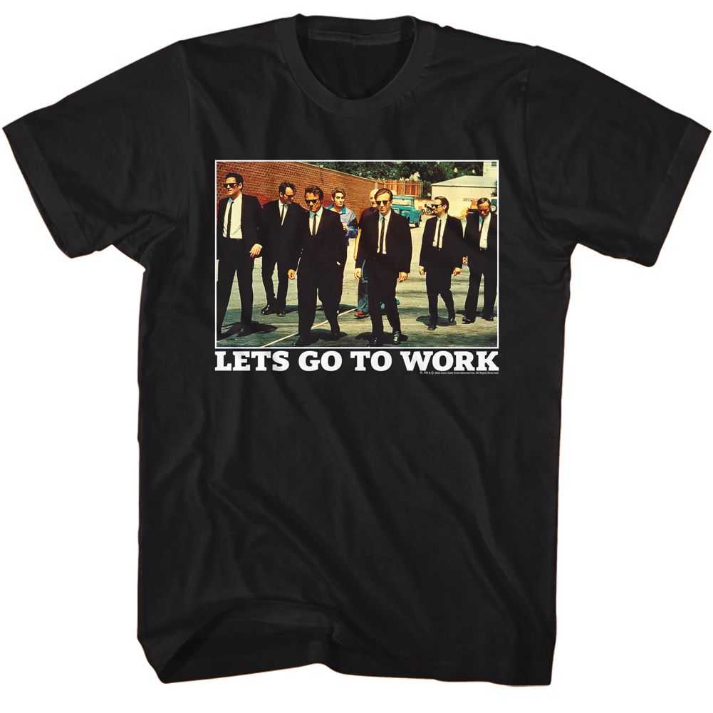 Reservoir Dogs - RESERVOIR DOGS LETS GO TO WORK Adult Shirt