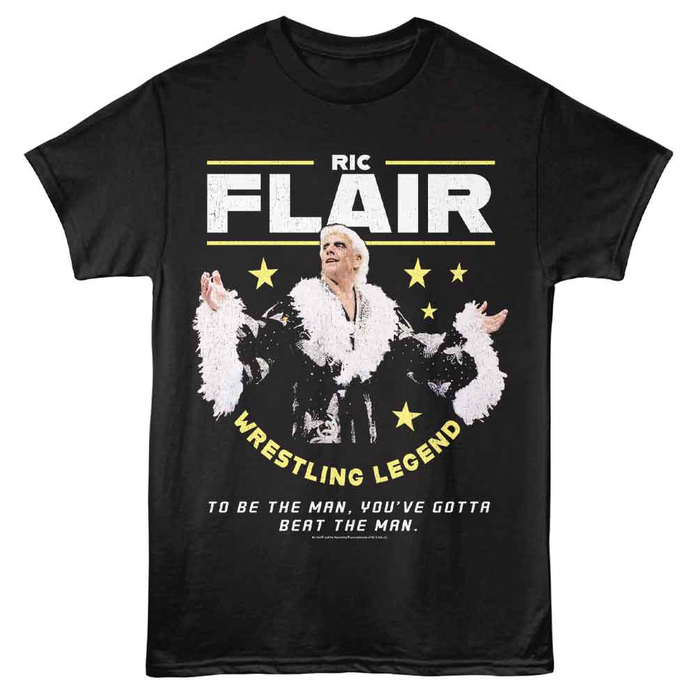 Ric Flair - RIC FLAIR TO BE THE MAN Adult Shirt