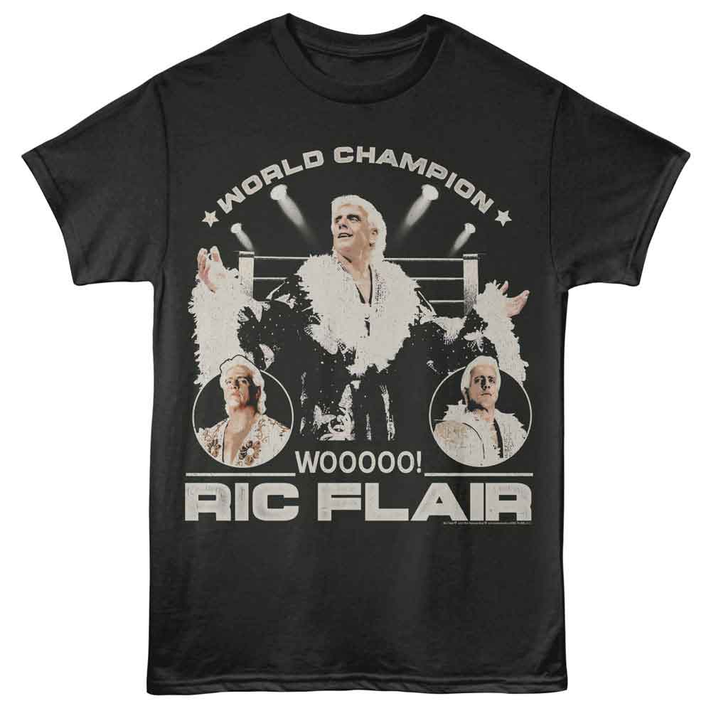 Ric Flair - RIC FLAIR RING AND LIGHTS Adult Shirt