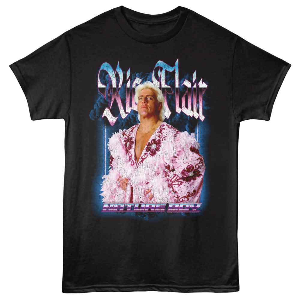 Ric Flair - RIC FLAIR NEON NATURE BOY Adult Shirt