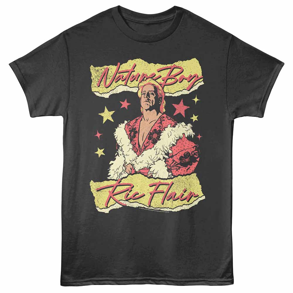 Ric Flair - RIC FLAIR NATURE STARS Adult Shirt