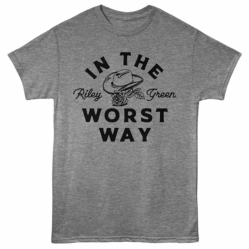 Riley Green - RILEY GREEN WORST WAY Adult Shirt
