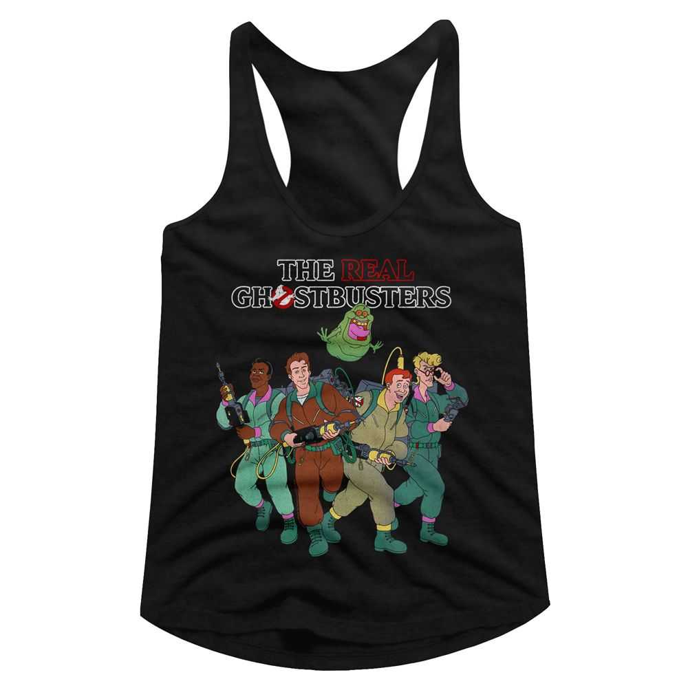The Real Ghostbusters - THE WHOLE CREW Adult Shirt