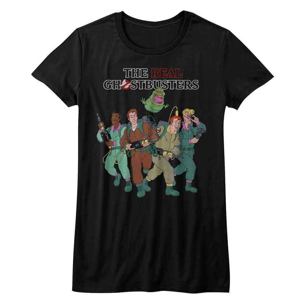 The Real Ghostbusters - THE WHOLE CREW Adult Shirt