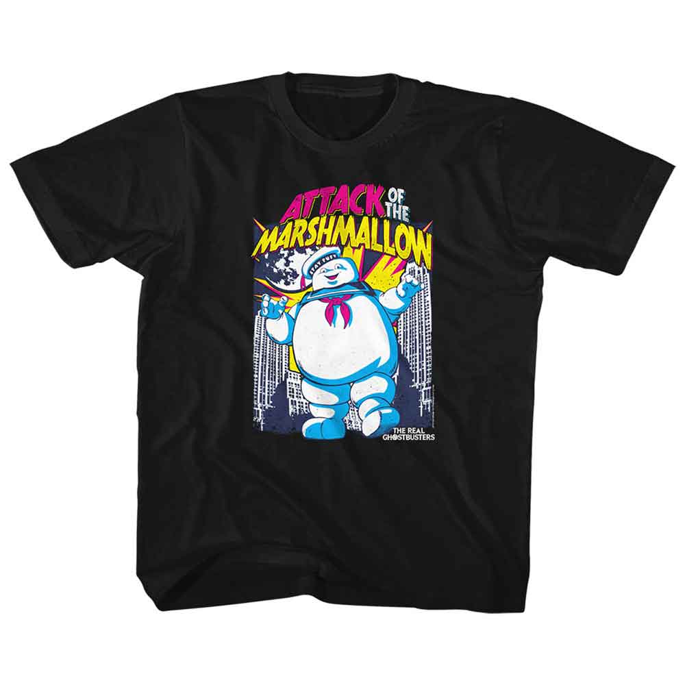 The Real Ghostbusters - MARSHMALLOW ATTACKS Youth Shirt