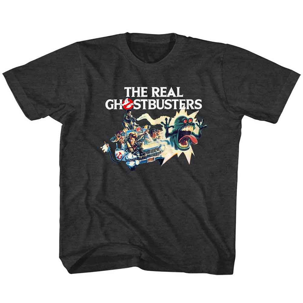 The Real Ghostbusters - CAR CHASE Youth Shirt