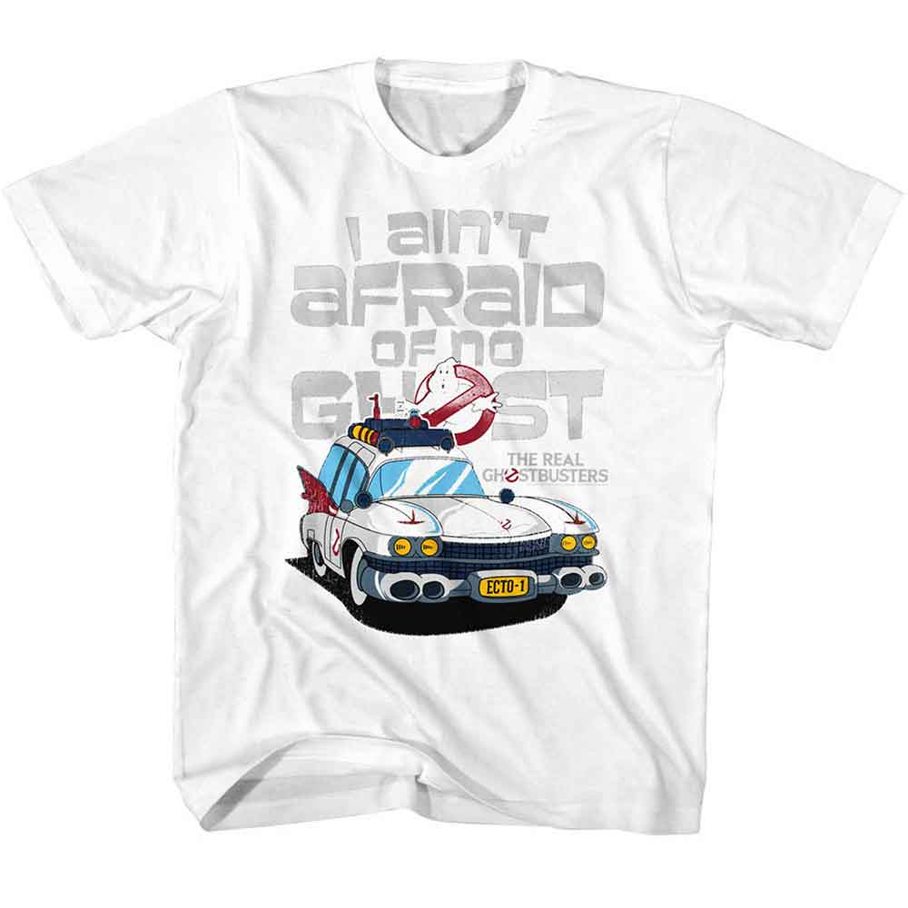 The Real Ghostbusters - AINT AFRAID Youth Shirt