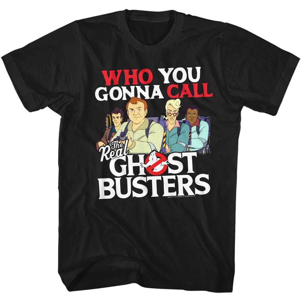 The Real Ghostbusters - CALL EM Adult Shirt