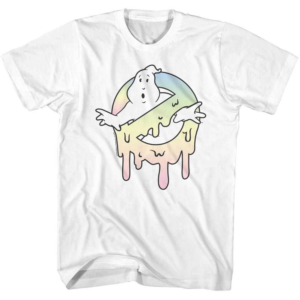 The Real Ghostbusters - PASTEL SLIME Adult Shirt