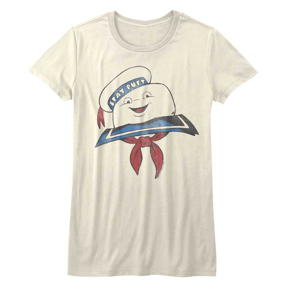The Real Ghostbusters - STAY PUFT HEAD Adult Shirt