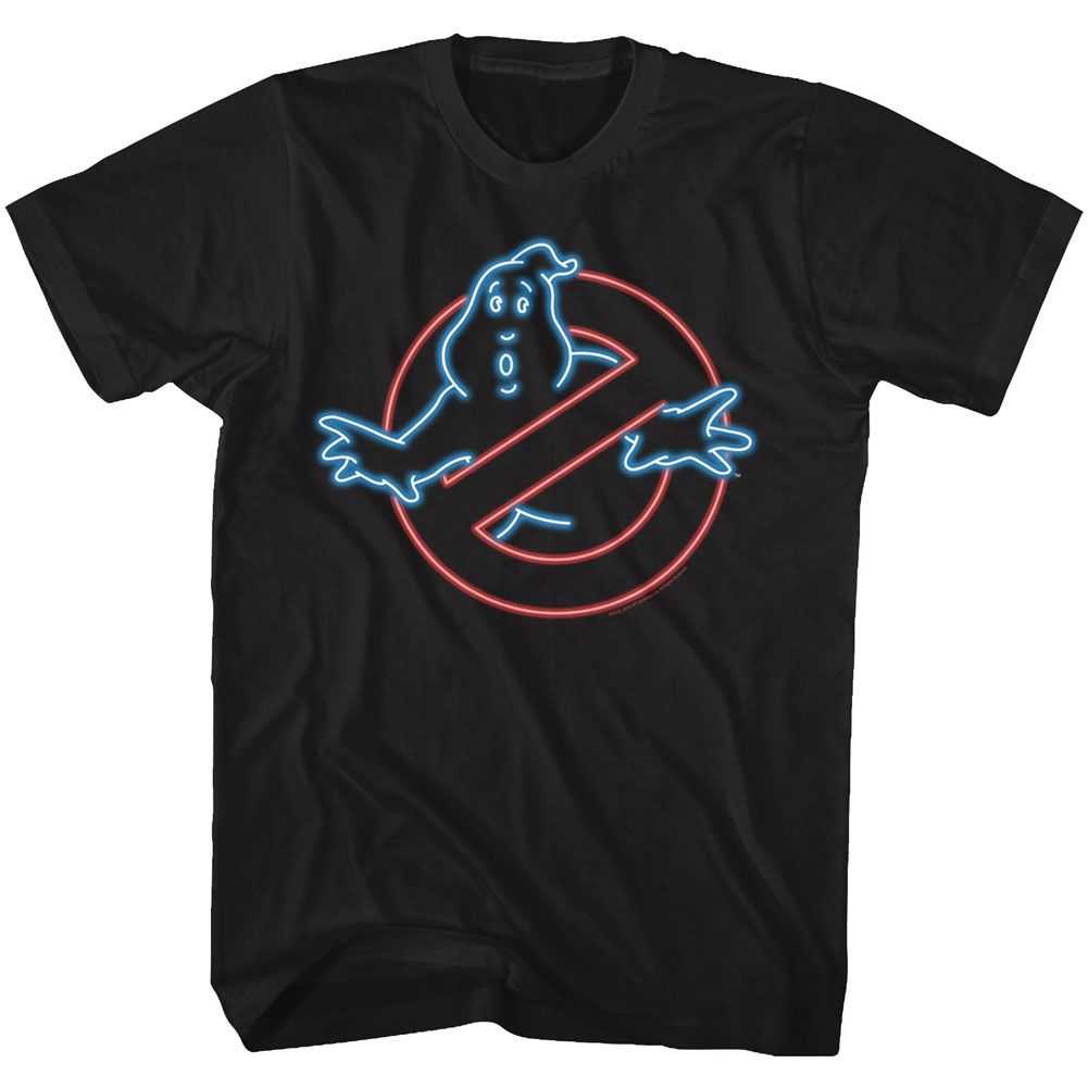 The Real Ghostbusters - NEON GHOST Adult Shirt