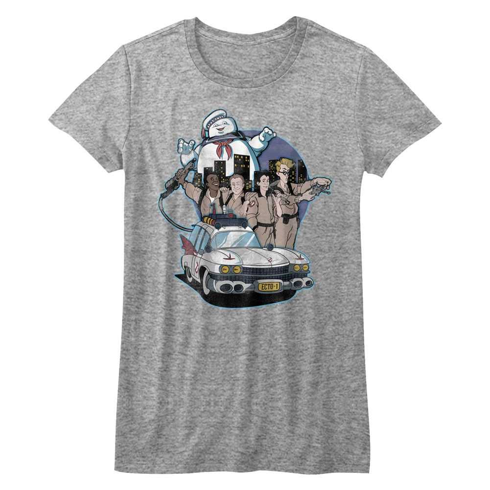 The Real Ghostbusters - BUSTIN BUDDIES Adult Shirt
