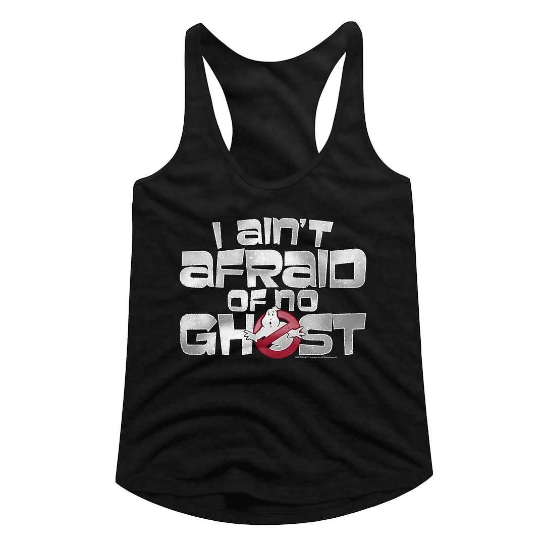 The Real Ghostbusters - AINT AFRAID Adult Shirt
