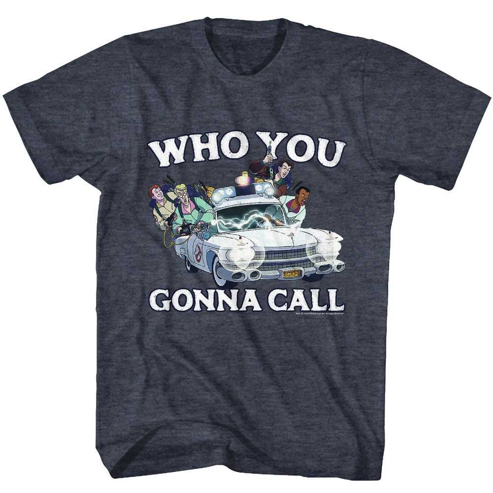 The Real Ghostbusters - WHO YOU GONNA CALL Adult Shirt