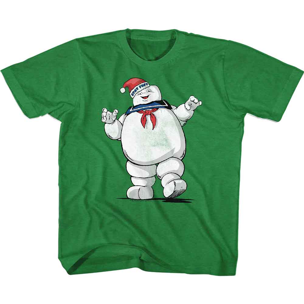 The Real Ghostbusters - MERRY MR. STAY PUFT Youth Shirt