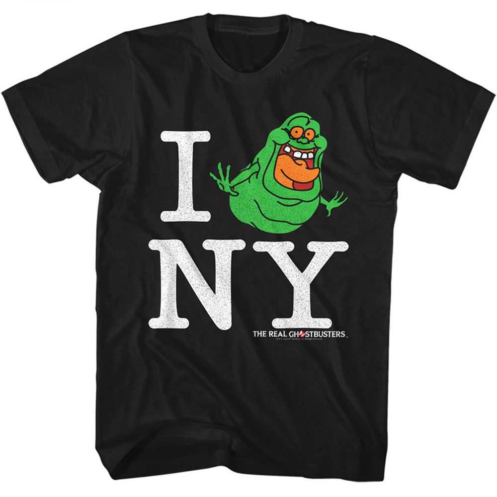 The Real Ghostbusters - RGB I SLIMER NY Adult Shirt