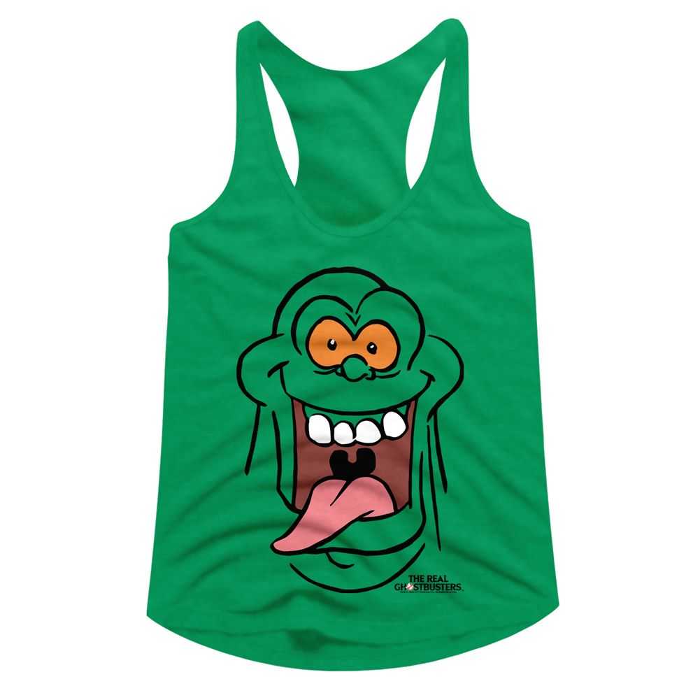 The Real Ghostbusters - RGB SLIMER FACE Adult Shirt