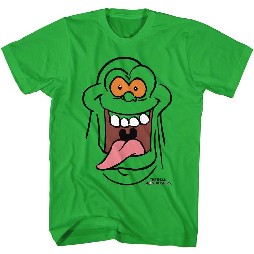 The Real Ghostbusters - RGB SLIMER FACE Adult Shirt