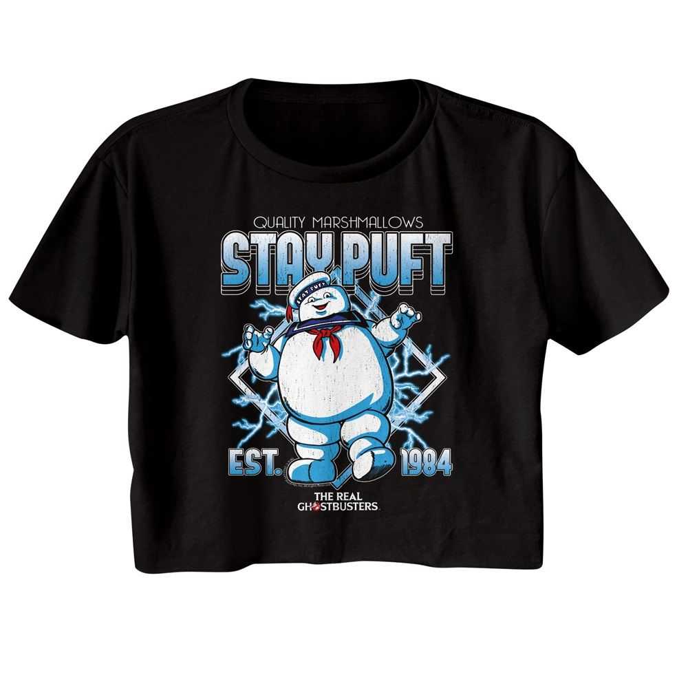 The Real Ghostbusters - RGB STAY PUFT ELECTRICITY Adult Shirt