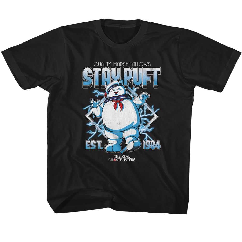 The Real Ghostbusters - RGB STAY PUFT ELECTRICITY Youth Shirt
