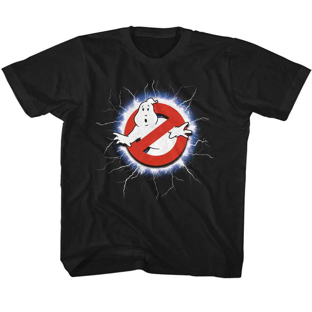 The Real Ghostbusters - RGB LIGHTNING AND LOGO Youth Shirt