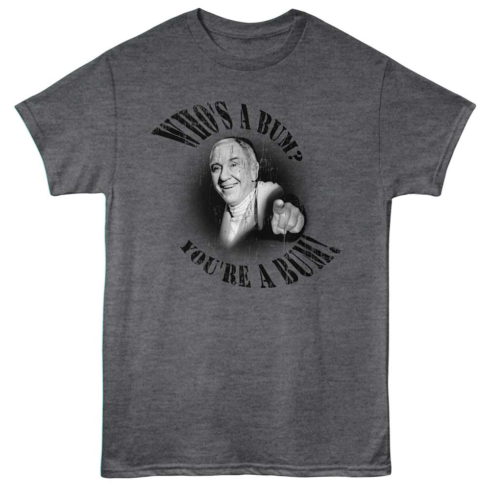 Rocky - ROCKY WHOS A BUM Adult Shirt