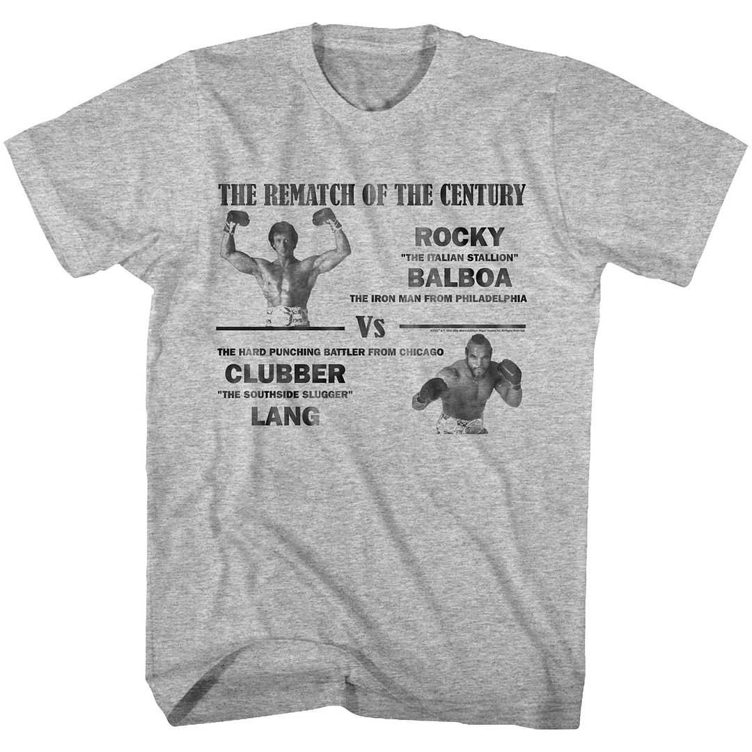 Rocky - MATCH OF THE CENTURY Adult Shirt