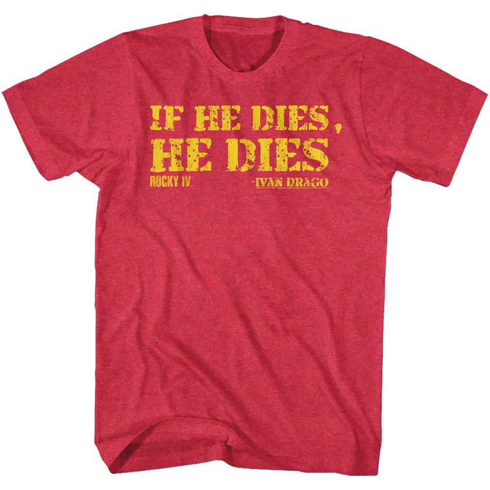 Rocky - DIE Adult Shirt