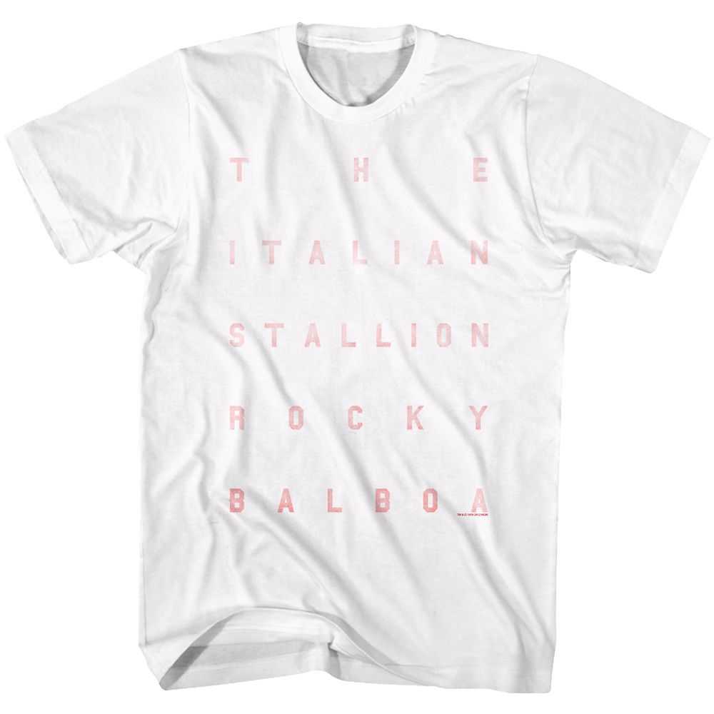 Rocky - WORDS Adult Shirt