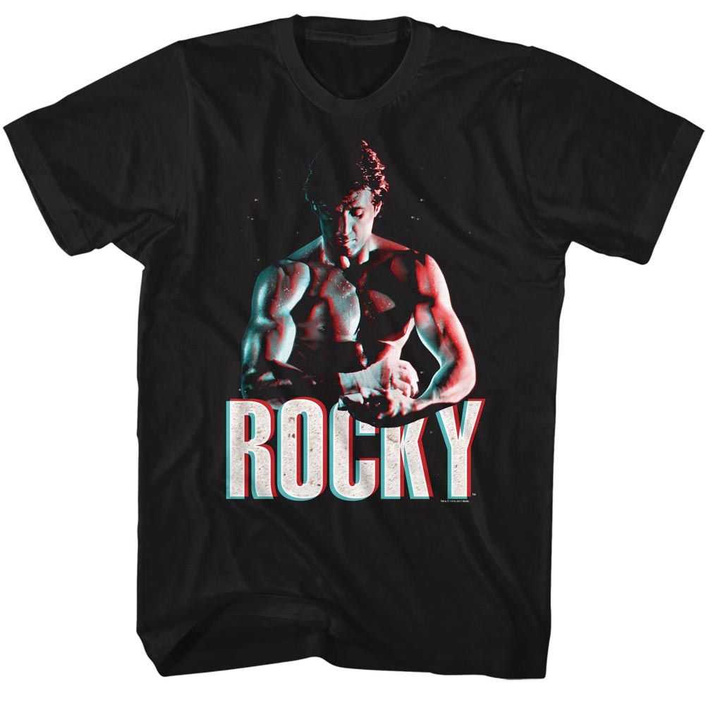 Rocky - 3D MUSCLES Adult Shirt