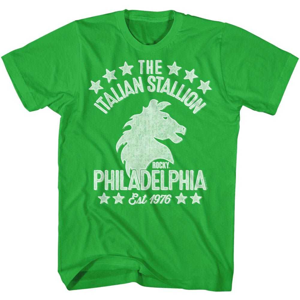 Rocky - WHT STALLIONISH Adult Shirt