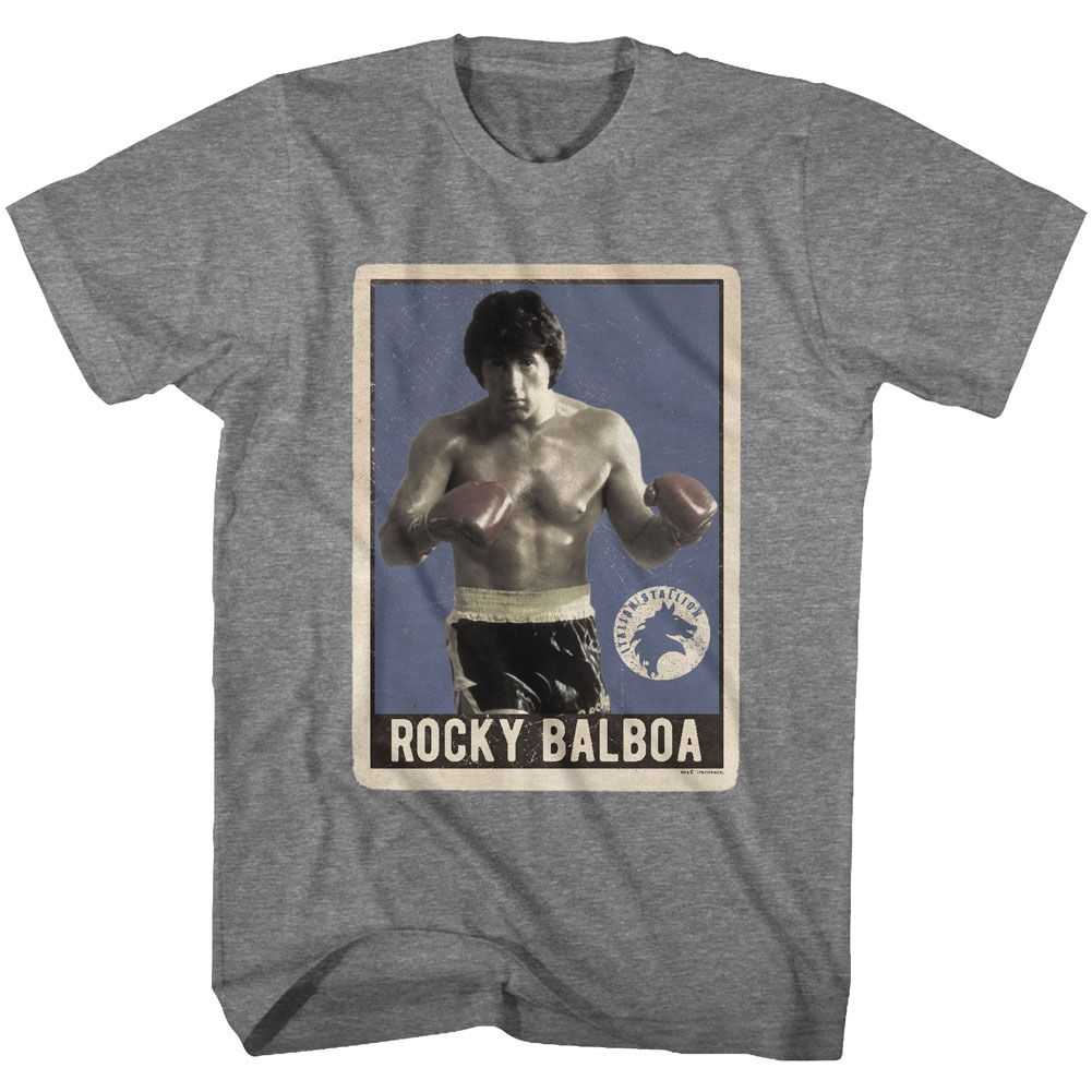 Rocky - ROCKY TRADING CARD Adult Shirt