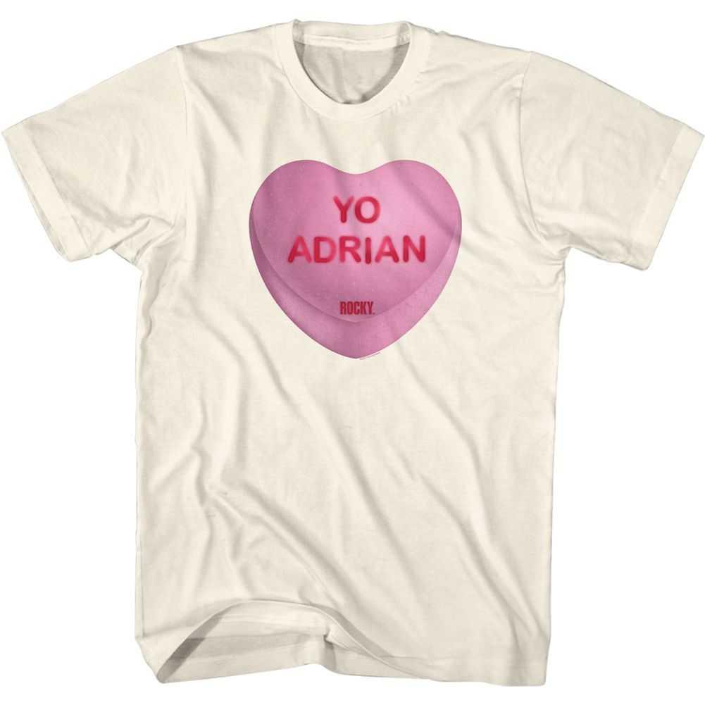 Rocky - YO ADRIAN CANDY HEART Adult Shirt