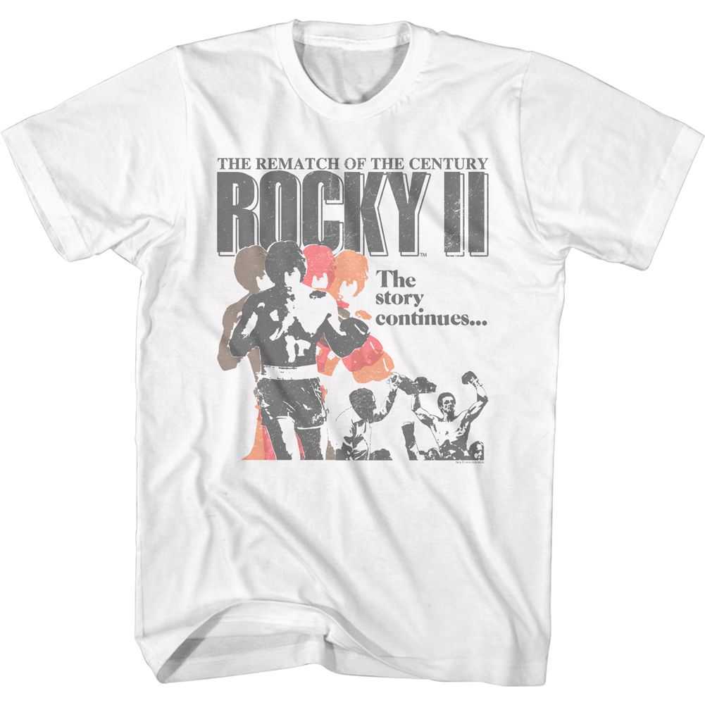 Rocky - ROCKY II POSTER Adult Shirt