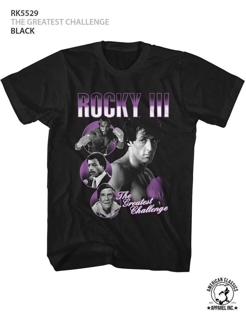 Rocky - THE GREATEST CHALLENGE Adult Shirt